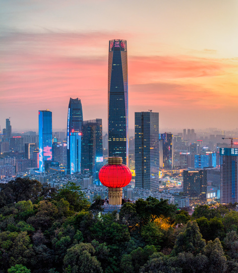 黄旗山下好风光